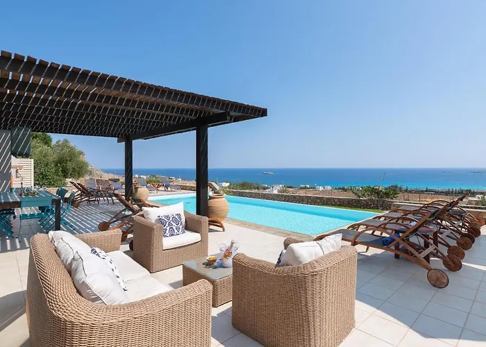 Villa Athena With Private Pool And Seaview