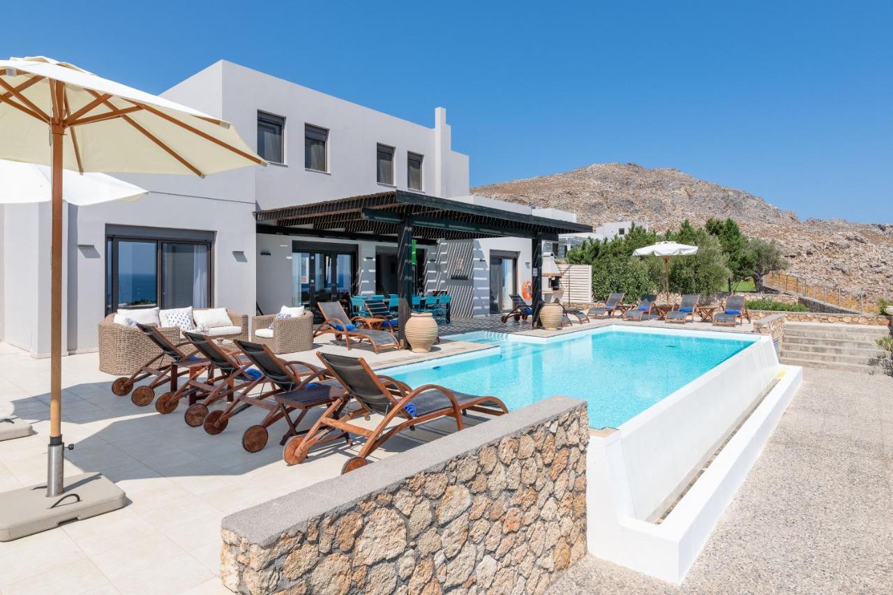 Athena With Private Pool And Seaview * Líndos