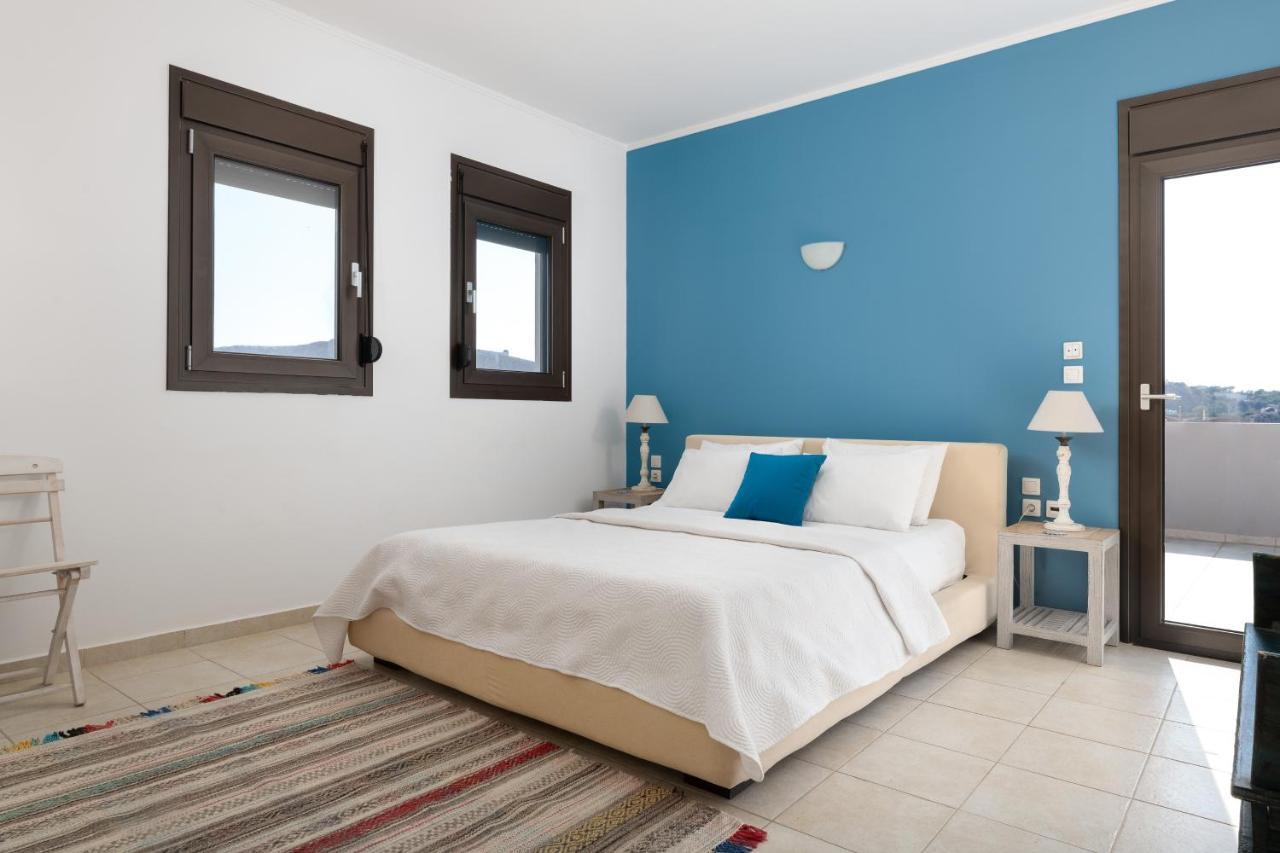 Athena With Private Pool And Seaview Villa Líndos